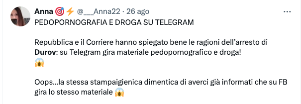 Telegram CEO Durov reactions